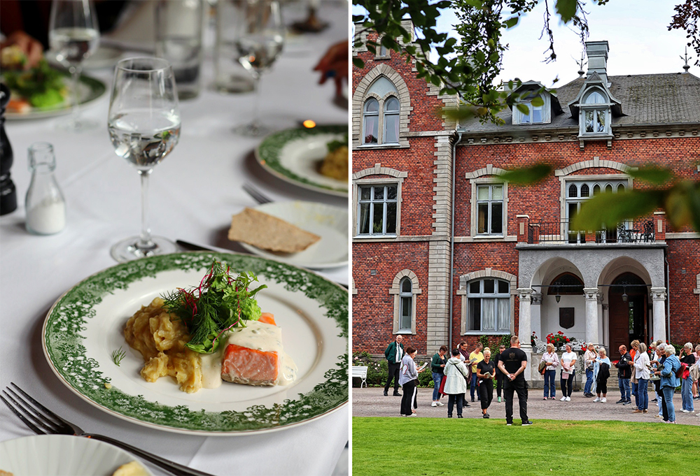 Slottslunsj, designinspirasjon og elegant hotellopphold